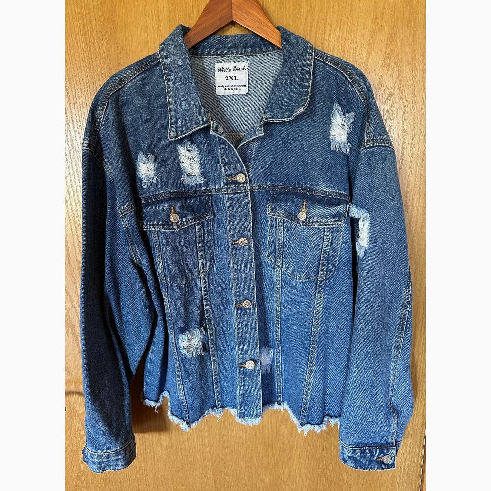 Destructed Jean Jacket